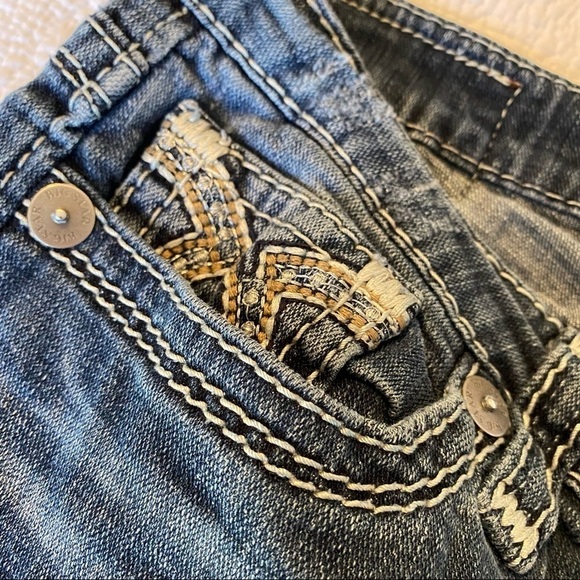 Big Star Maddie Boot Flare Vintage Collection Flap Pocket Jeans - 28 - Picture 10 of 16